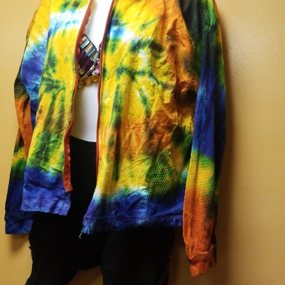 Tye dye jacket.💐HOSTPICK💐 - Picture 4 of 8